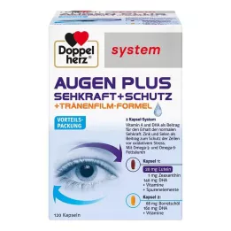 DOPPELHERZ Eyes plus vision+protection system kapsülleri, 120 adet