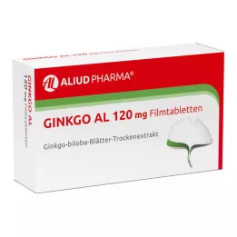GINKGO AL 120 mg film kaplı tablet, 60 adet