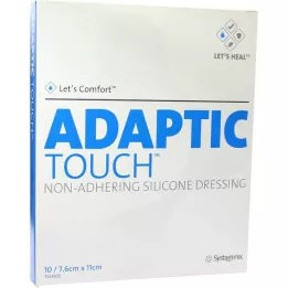 ADAPTIC Touch 7.6x11 cm yapışmayan silikon yara örtüsü, 10 adet