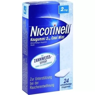 NICOTINELL Cool Mint 2 mg sakız, 24 adet