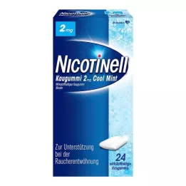 NICOTINELL Cool Mint 2 mg sakız, 24 adet