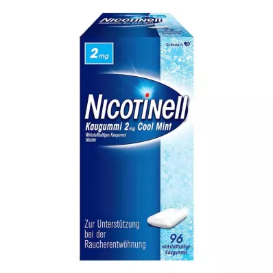 NICOTINELL Cool Mint 2 mg sakız, 96 adet NICOTINELL Cool Mint 2 mg sakız, 96 adet