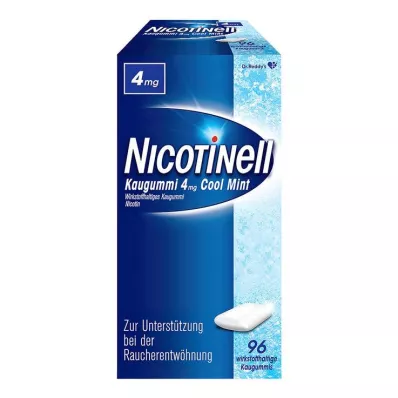 NICOTINELL Cool Mint 4 mg sakız, 96 adet NICOTINELL Cool Mint 4 mg sakız, 96 adet