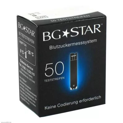 BGSTAR Test şeritleri, 50 adet BGSTAR Test şeritleri, 50 adet