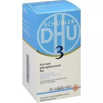 BIOCHEMIE DHU 3 Ferrum phosphoricum D 6 Tablet, 420 Kapsül