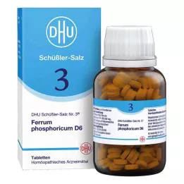 BIOCHEMIE DHU 3 Ferrum phosphoricum D 6 Tablet, 420 Kapsül