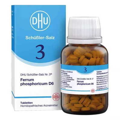 BIOCHEMIE DHU 3 Ferrum phosphoricum D 6 Tablet, 420 Kapsül BIOCHEMIE DHU 3 Ferrum phosphoricum D 6 Tablet, 420 Kapsül