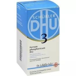 BIOCHEMIE DHU 3 Ferrum phosphoricum D 12 Tablet, 420 Kapsül