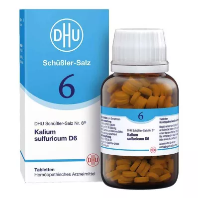 BIOCHEMIE DHU 6 Potasyum sülfürikum D 6 Tablet, 420 Kapsül