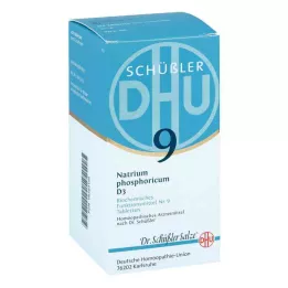 BIOCHEMIE DHU 9 Natrium phosphoricum D 3 Tablet, 420 Kapsül