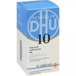 BIOCHEMIE DHU 10 Natrium sulphuricum D 6 tablet, 420 adet