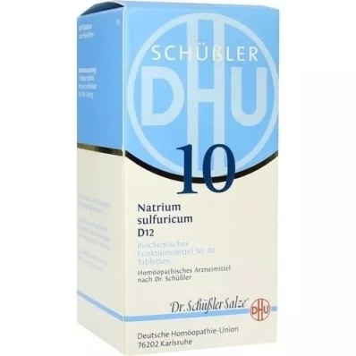 BIOCHEMIE DHU 10 Natrium sulfuricum D 12 tablet, 420 adet