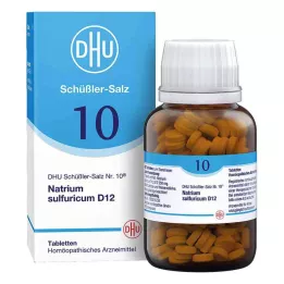 BIOCHEMIE DHU 10 Natrium sulfuricum D 12 tablet, 420 adet