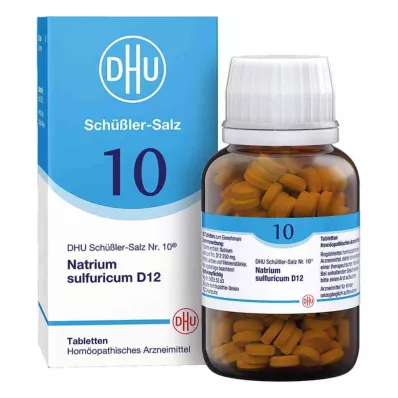 BIOCHEMIE DHU 10 Natrium sulfuricum D 12 tablet, 420 adet