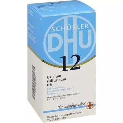 BIOCHEMIE DHU 12 Calcium sulphuricum D 6 Tablet, 420 Kapsül