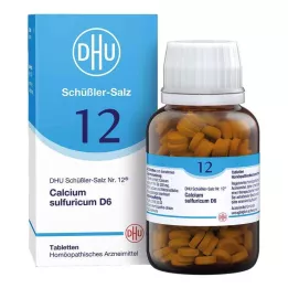BIOCHEMIE DHU 12 Calcium sulphuricum D 6 Tablet, 420 Kapsül