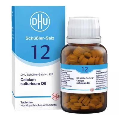 BIOCHEMIE DHU 12 Calcium sulphuricum D 6 Tablet, 420 Kapsül
