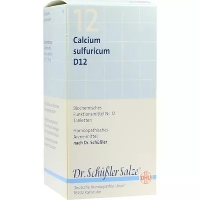 BIOCHEMIE DHU 12 Calcium sulphuricum D 12 Tablet, 420 Kapsül