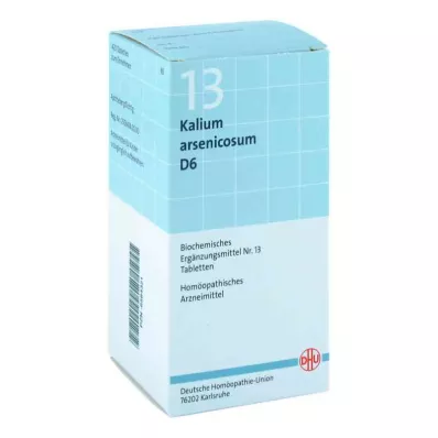 BIOCHEMIE DHU 13 Kalium arsenicosum D 6 tablet, 420 adet BIOCHEMIE DHU 13 Kalium arsenicosum D 6 tablet, 420 adet