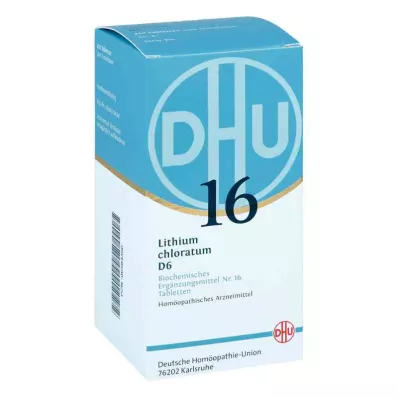 BIOCHEMIE DHU 16 Lityum kloratum D 6 tablet, 420 adet BIOCHEMIE DHU 16 Lityum kloratum D 6 tablet, 420 adet