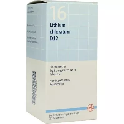 BIOCHEMIE DHU 16 Lityum kloratum D 12 tablet, 420 adet