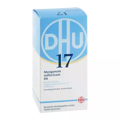 BIOCHEMIE DHU 17 Manganum sulphuricum D 6 Tablet, 420 Kapsül BIOCHEMIE DHU 17 Manganum sulphuricum D 6 Tablet, 420 Kapsül