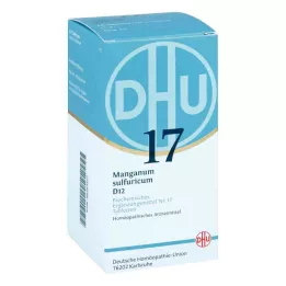 BIOCHEMIE DHU 17 Manganum sulfuricum D 12 tablet, 420 adet