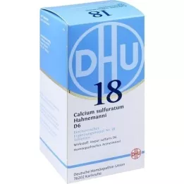 BIOCHEMIE DHU 18 Calcium sulphuratum D 6 Tablet, 420 Kapsül