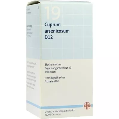 BIOCHEMIE DHU 19 Cuprum arsenicosum D 12 Tablet, 420 Kapsül