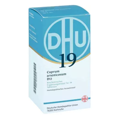 BIOCHEMIE DHU 19 Cuprum arsenicosum D 12 Tablet, 420 Kapsül