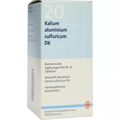 BIOCHEMIE DHU 20 Potasyum alum.sülfür.D 6 tablet, 420 adet