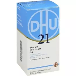 BIOCHEMIE DHU 21 Zincum chloratum D 6 Tablet, 420 Kapsül