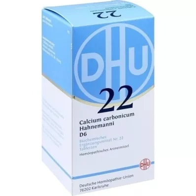 BIOCHEMIE DHU 22 Kalsiyum karbonikum D 6 tablet, 420 adet