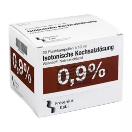 KOCHSALZLÖSUNG %0,9 Pl.Fresenius enjeksiyon çözeltisi, 20X10 ml