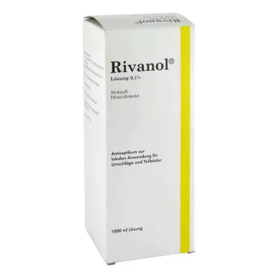 RIVANOL Çözelti %0,1, 1000 ml RIVANOL Çözelti %0,1, 1000 ml