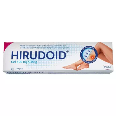 HIRUDOID Jel 300 mg/100 g, 100 g HIRUDOID Jel 300 mg/100 g, 100 g