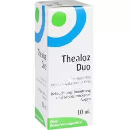 THEALOZ Duo göz damlası, 10 ml