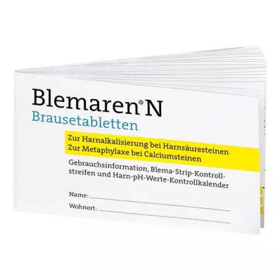 BLEMAREN N Kontrol takvimi test şeritleri, 27 adet