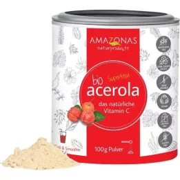 ACEROLA %100 saf organik doğal C vitamini tozu, 100 g