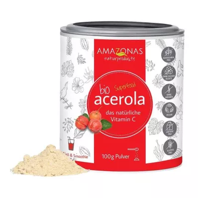 ACEROLA %100 saf organik doğal C vitamini tozu, 100 g ACEROLA %100 saf organik doğal C vitamini tozu, 100 g