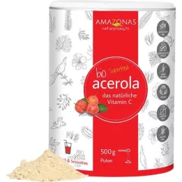 ACEROLA %100 saf organik doğal C vitamini tozu, 500 g