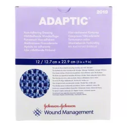 ADAPTIC 12,7x22,9 cm nemli yara örtüsü, 12 adet