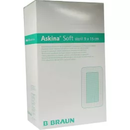 ASKINA Yumuşak yara örtüsü 9x15 cm steril, 40 adet
