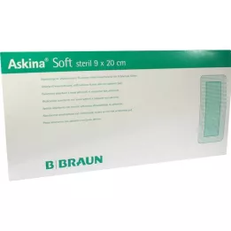 ASKINA Yumuşak yara örtüsü 9x20 cm steril, 30 adet