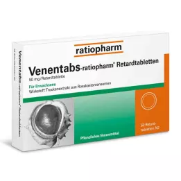 VENENTABS-ratiopharm uzatılmış salımlı tabletler, 50 adet