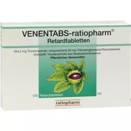 VENENTABS-ratiopharm uzamış salımlı tabletler, 100 adet