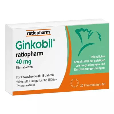 Ginkobil oranpharm 40mg, Ginkgo biloba ile, 30 adet Ginkobil oranpharm 40mg, Ginkgo biloba ile, 30 adet