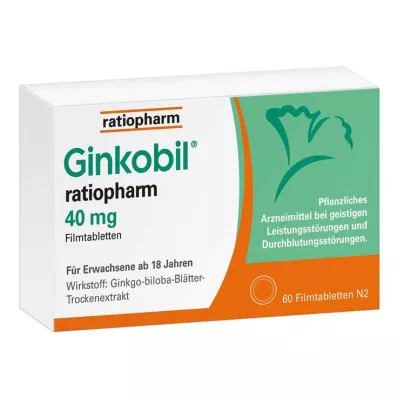 Ginkobil oranpharm 40mg, Ginkgo biloba ile, 60 adet Ginkobil oranpharm 40mg, Ginkgo biloba ile, 60 adet
