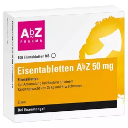 EISENTABLETTEN AbZ 50 mg film kaplı tablet, 100 adet