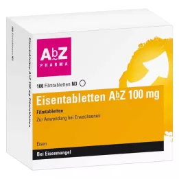 EISENTABLETTEN AbZ 100 mg film kaplı tablet, 100 adet